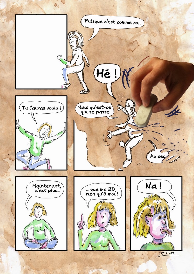bd sortir du cadre