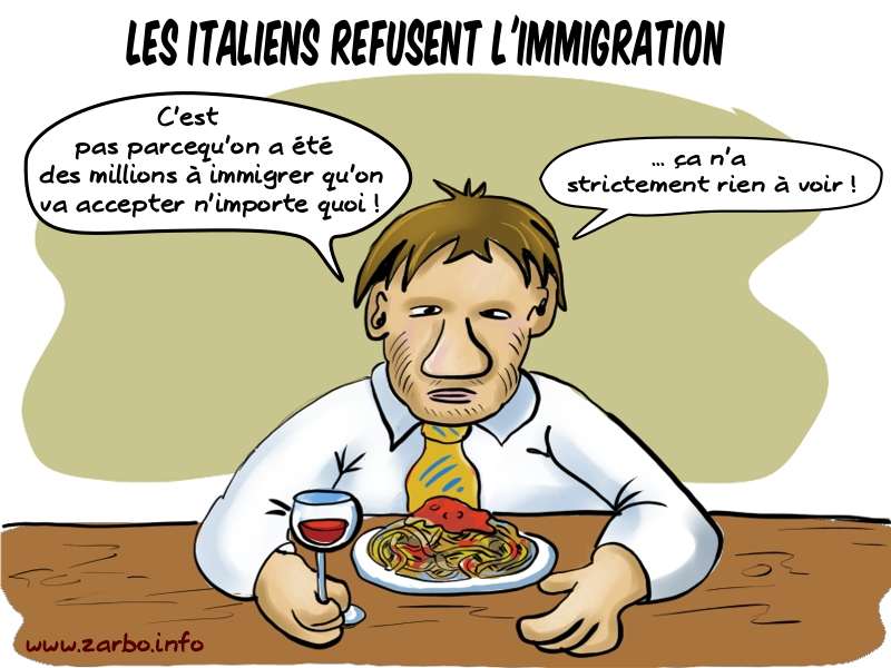 migrant en italie