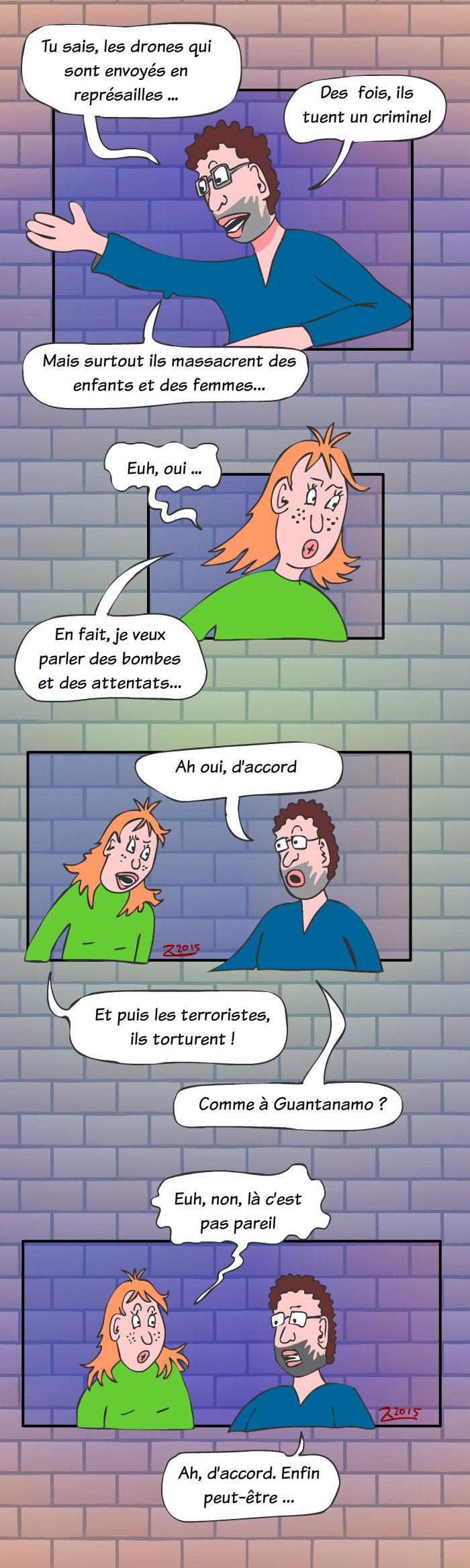 contre les terroristes
