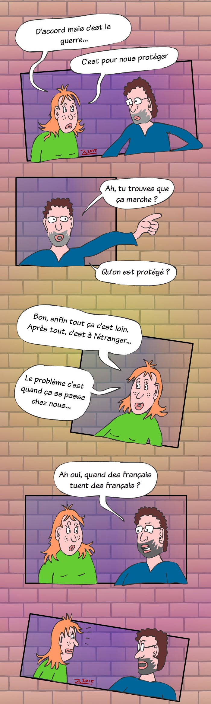 j'ai peur