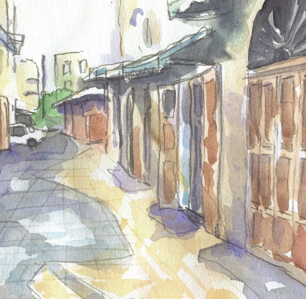 Mina, ses rues et ses locos