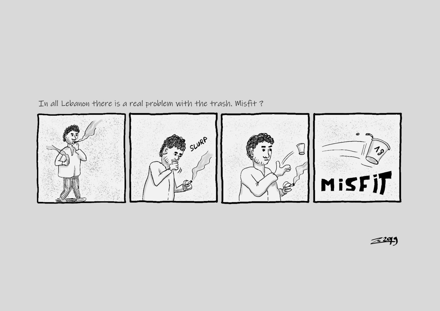 #inktober2019 misfit
